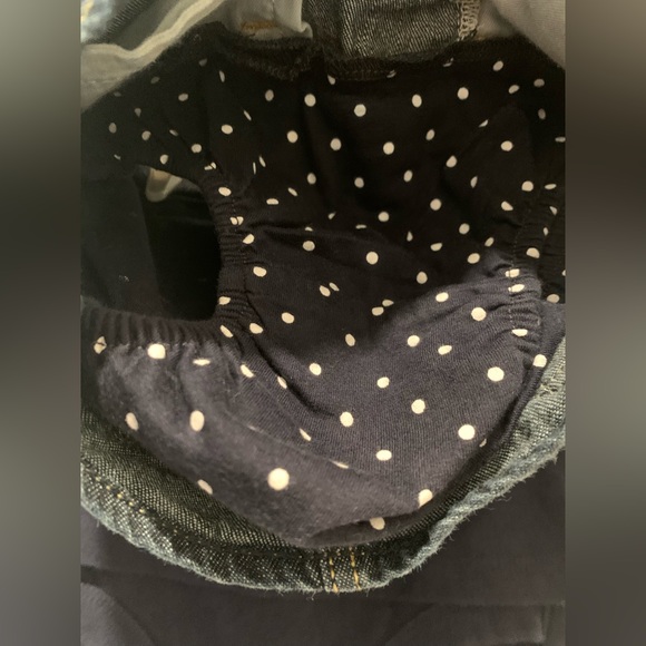 Gap 2 piece outfit- onesie with denim skirt. Size 3-6 months. - Picture 4 of 6